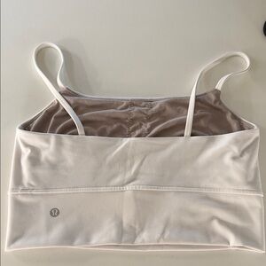 lululemon athletica Cream Sports Bra